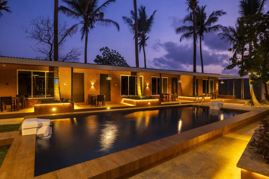 Night View at Mauli Stays